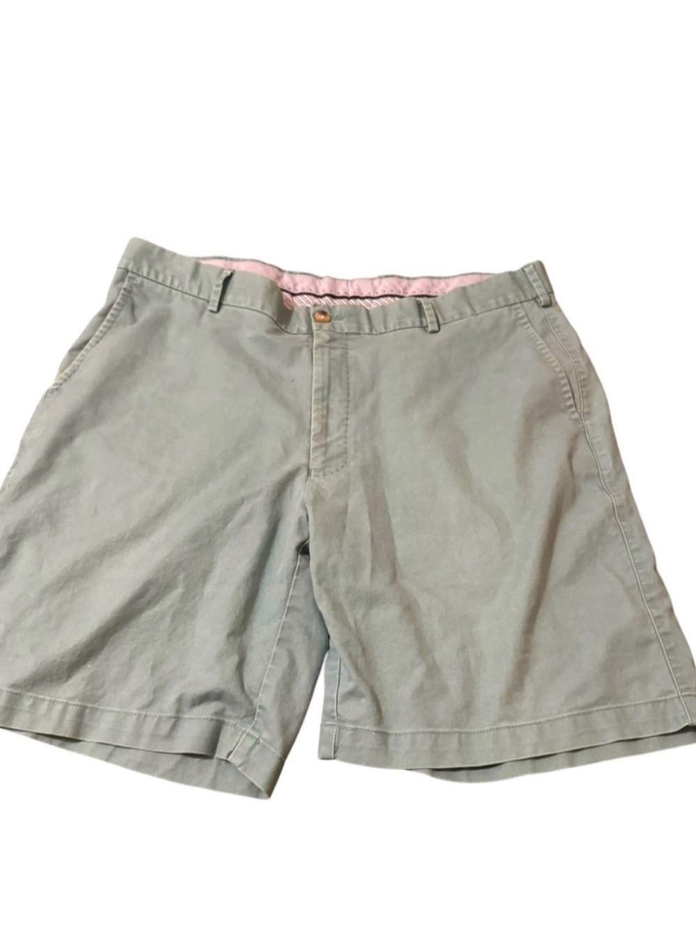 Peter Millar Men's Seafoam Green Chino Shorts Size 36 x 19